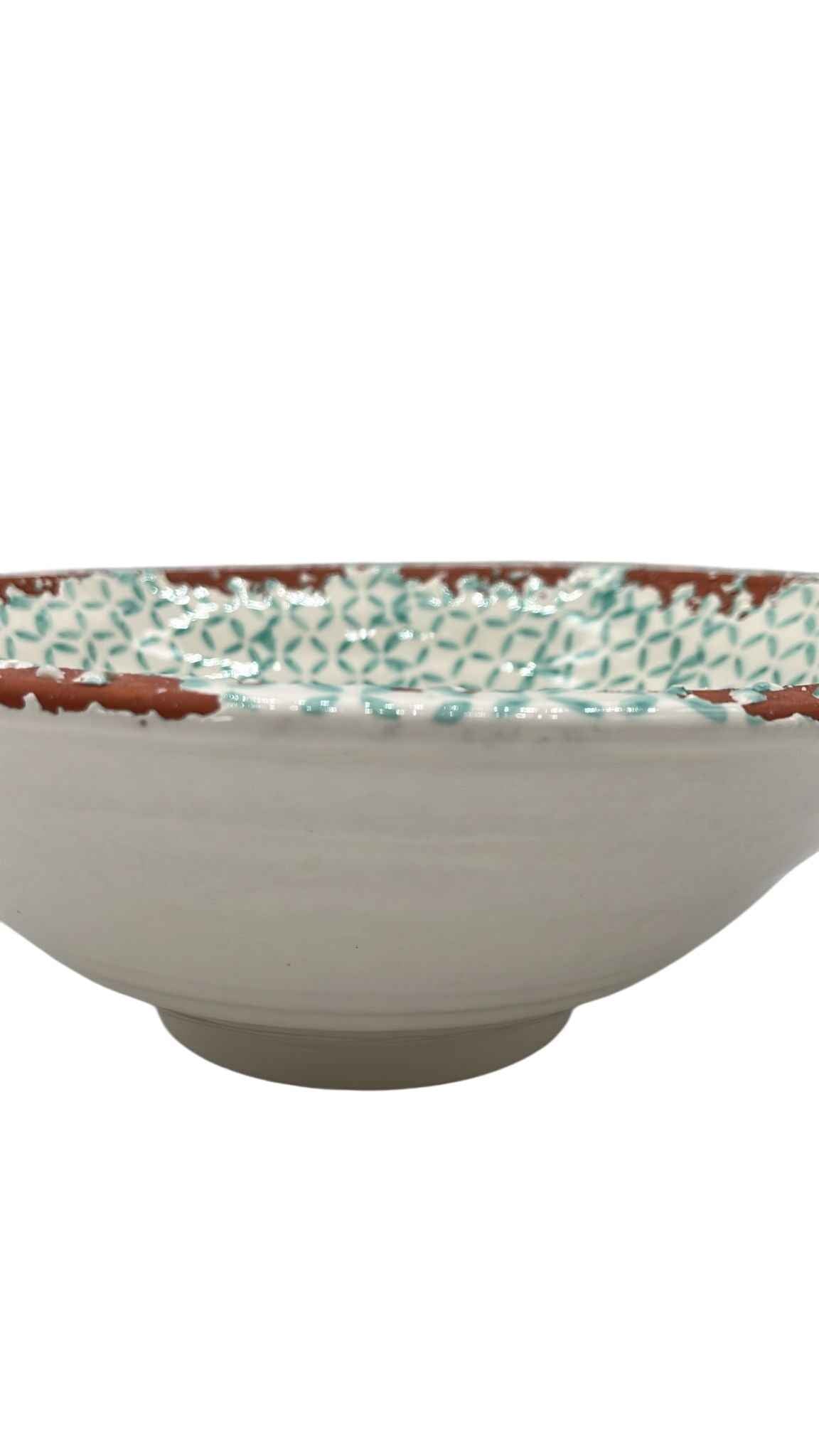 Schale aus Keramik glasiert Handmade L Villa Pottery by luimes & luimes