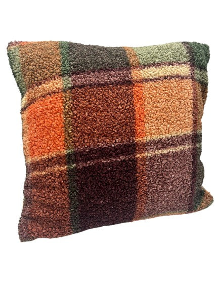 Dekokissen Kariert 45x45 cm inkl. Füllung mehrfarbig - Pimis living by Konceptpunkt