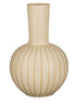 Jarrón Holm – Alto 52 x Diámetro 34 cm – Cerámica – Crema