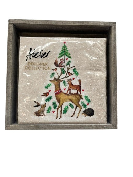 Servietten  "Weihnachten" 33x33 cm