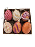 Ei Schaumstoff foliert 6er Pack Orange / Lila pimis living by Konceptpunkt