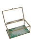 Schmuckdose Gold / Glas - Konceptpunkt Home, Deko und mehr …