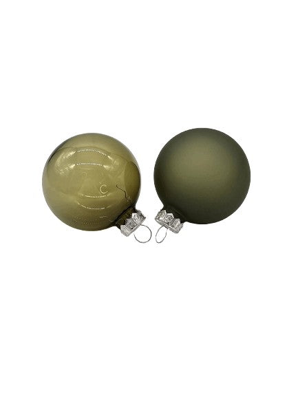 Weihnachtskugeln aus Glas in der Box mit 6 Kugeln - Konceptpunkt Home, Deko und mehr …