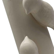 Vase mit Vögeln Beige Keramik BOI!WOW Interior