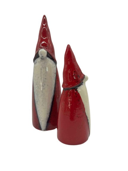 Santa Claus Keramik Rot S