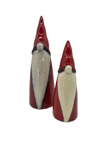 Santa Claus Keramik Rot S