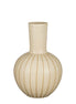 Jarrón Holm – Alto 42 x Diámetro 28 cm – Cerámica – Crema