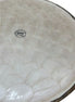 Tray or plate made of mango wood, glazed inside