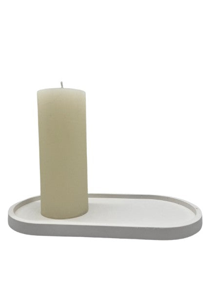 Rustickkerze Off-White 150 / 60 Zenz