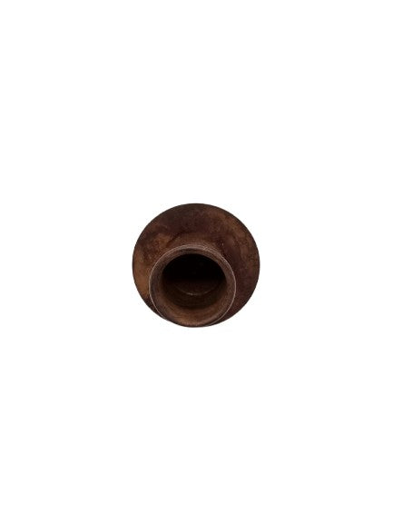 Candle holder for bottles or vases rust look