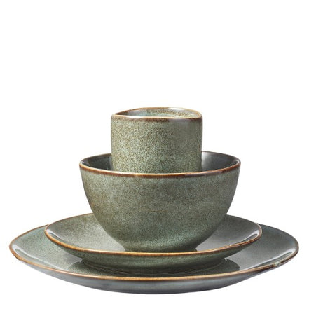 Tabo tableware set for 4 people - green