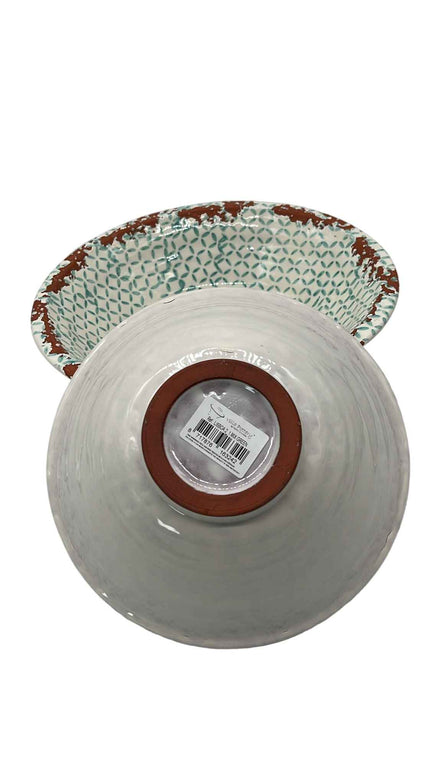Schale aus Keramik glasiert Handmade L Villa Pottery by luimes & luimes