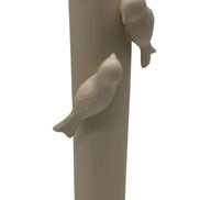 Vase mit Vögeln Beige Keramik BOI!WOW Interior