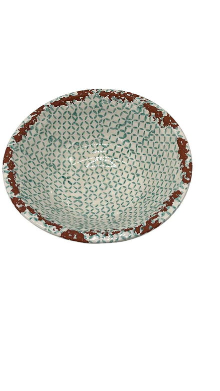 Schale aus Keramik glasiert Handmade L Villa Pottery by luimes & luimes