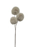 Puschelzweig Fakefur, Kunstfell creme