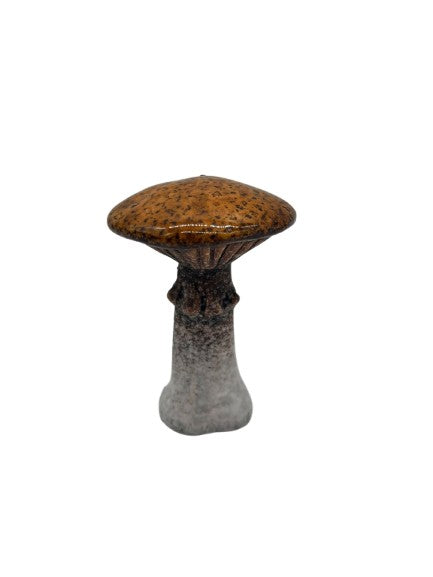 Ceramic mushrooms beige brown (2)