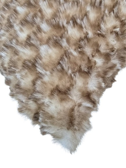 Cushion "Modra" cream / brown 45 x 45 cm
