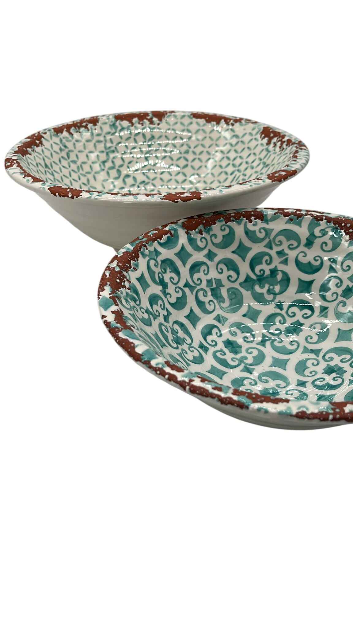 Schale aus Keramik glasiert Handmade M Villa Pottery by luimes & luimes