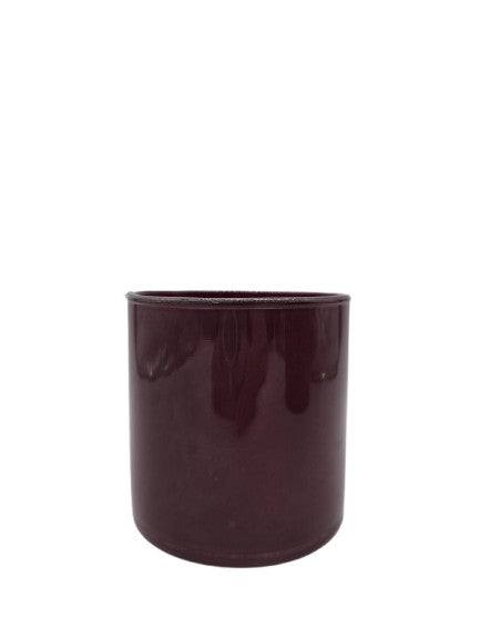 Glass cylinder / vase ruby ​​colored (small)