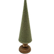 Tannenbaum Wolle grün mit Holzfuß pimis living by Konceptpunkt