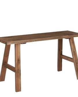 Bold Holzbank – L80 x B37 x H44 cm – recyceltes Holz – Braun