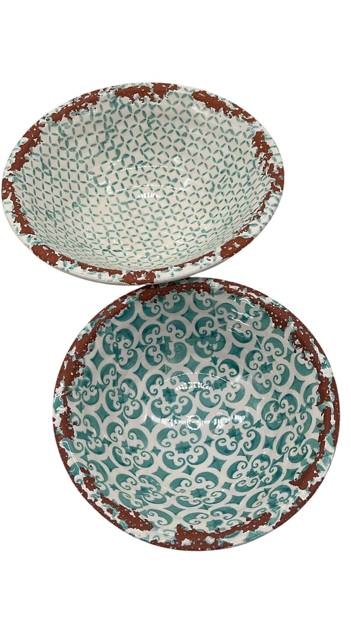 Schale aus Keramik glasiert Handmade M Villa Pottery by luimes & luimes