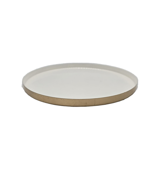 Tablett Metall lackiert