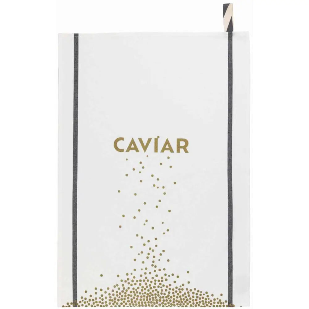 Torchon Caviar Blanc 50 x 70