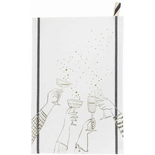 Torchon Fiesta Blanc 50 x 70