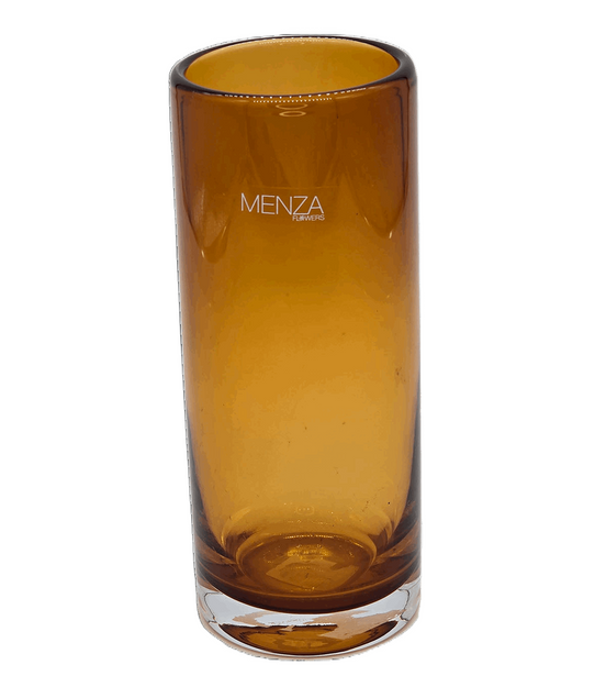Vase aus Glas Amberfarben "Marco" - Konceptpunkt Home, Deko und mehr …