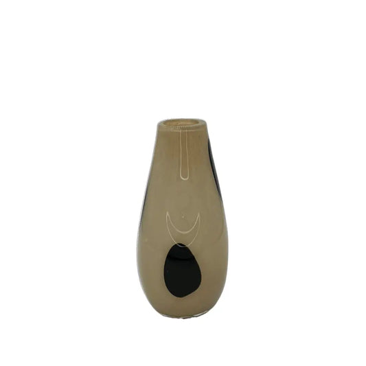 Vase aus Glas Beige für stilvolle Dekoration in jedem Zuhause - Pimis Living