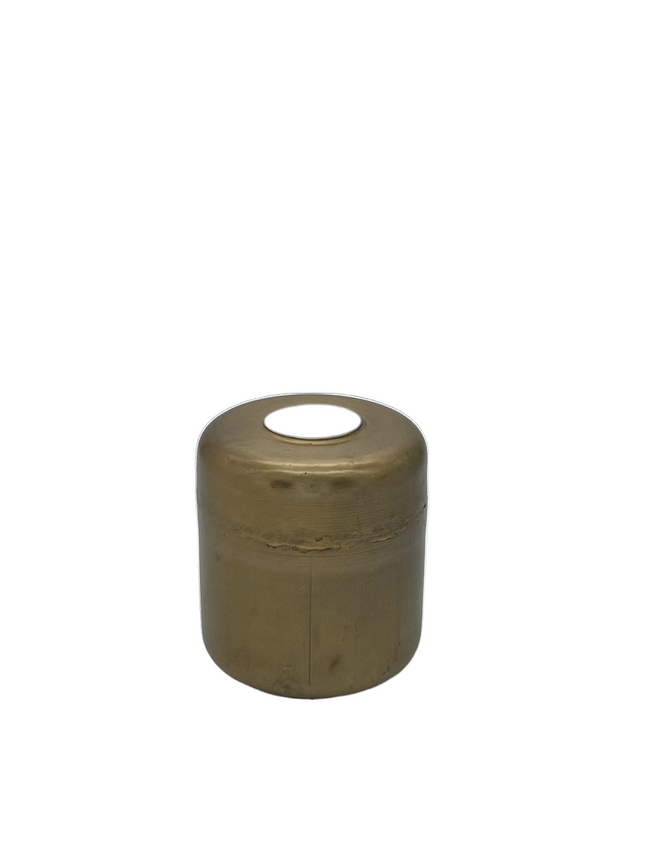 Vase aus Metall goldfarben - Konceptpunkt Home, Deko und mehr …