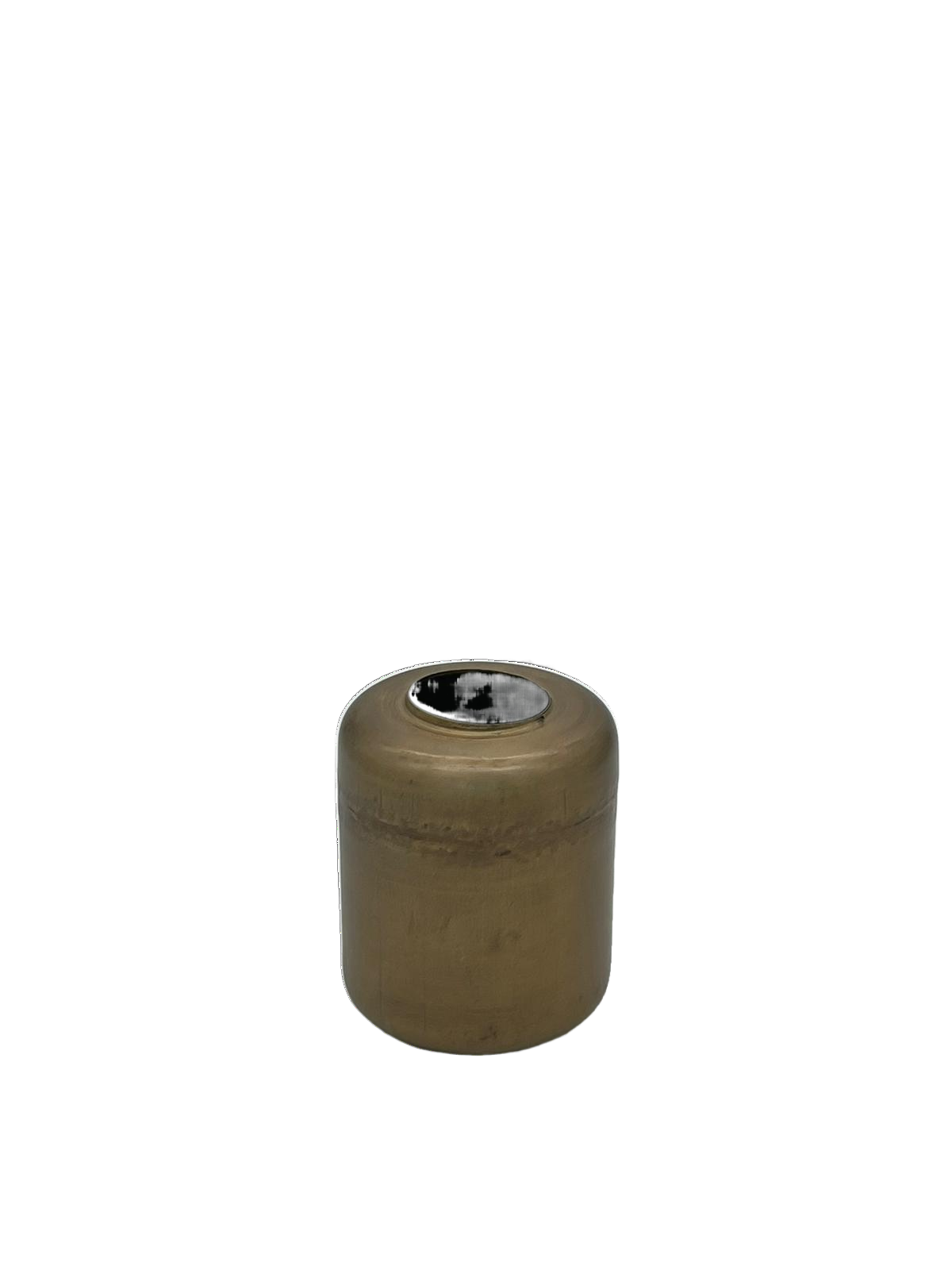 Vase aus Metall goldfarben - Konceptpunkt Home, Deko und mehr …