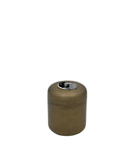Vase aus Metall goldfarben - Konceptpunkt Home, Deko und mehr …