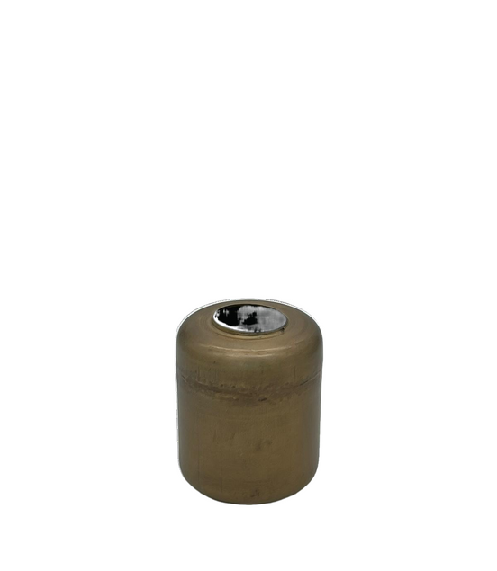 Vase aus Metall goldfarben - Konceptpunkt Home, Deko und mehr …