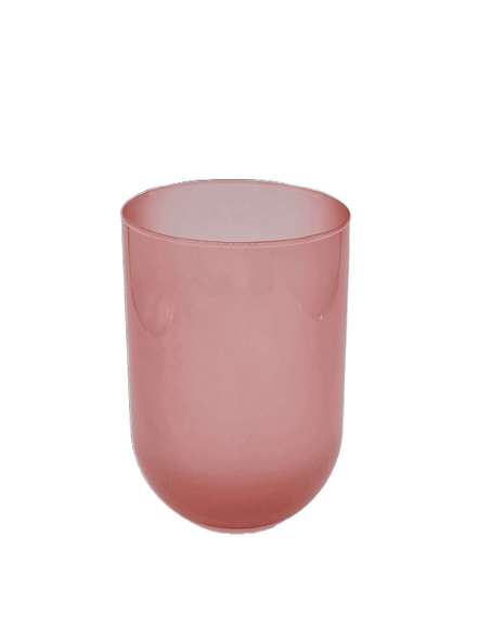 Vase Emilia aus Glas Lachsfarben - Konceptpunkt Home, Deko und mehr …