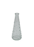 Vase / Flasche aus Glas mit Noppen transparent - Konceptpunkt Home, Deko und mehr …