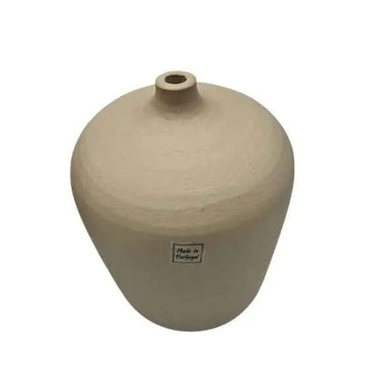 Vase / Flasche Terracotta, Beige, Made in Portugal