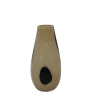 Vase aus Glas Beige für stilvolle Dekoration in jedem Zuhause Kersten
