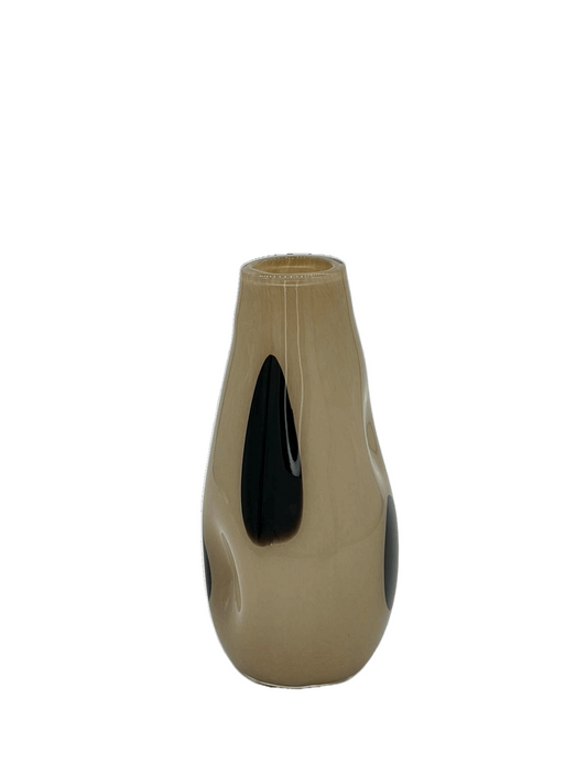 Vase aus Glas Beige für stilvolle Dekoration in jedem Zuhause - Pimis Living