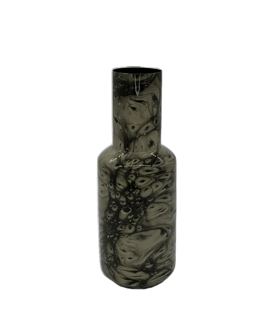Vase Iron Grey Glas - Konceptpunkt Home, Deko und mehr …