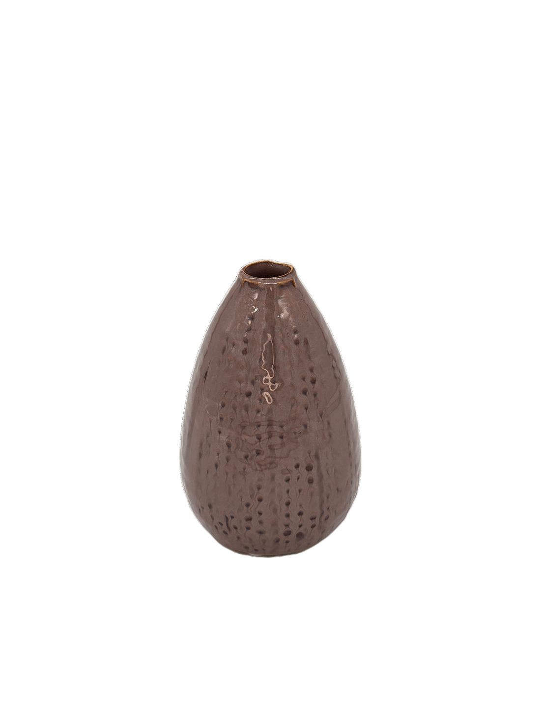 Vase Keramik Flieder / Braun - Konceptpunkt Home, Deko und mehr …