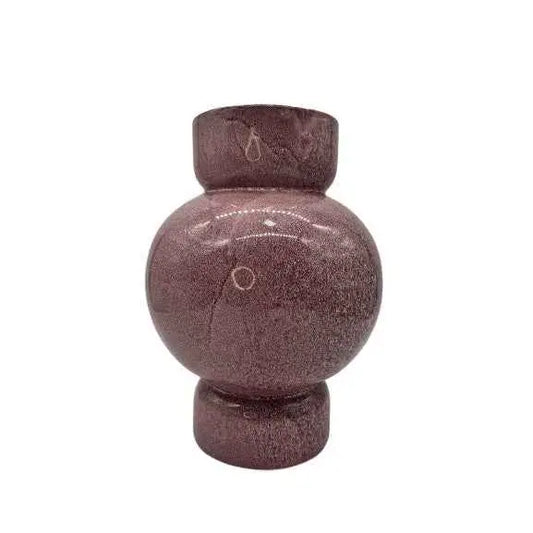 Vase Keramik Mauve / Beige