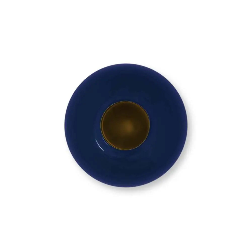Vase Metal Blue 23cm