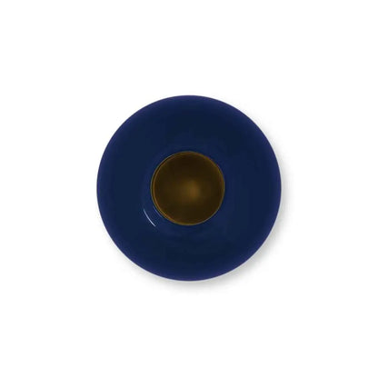 Vase Metal Blue 23cm