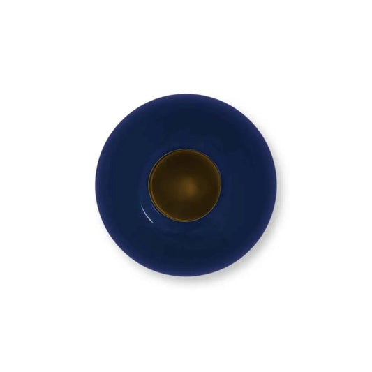 Vase Metal Blue 23cm