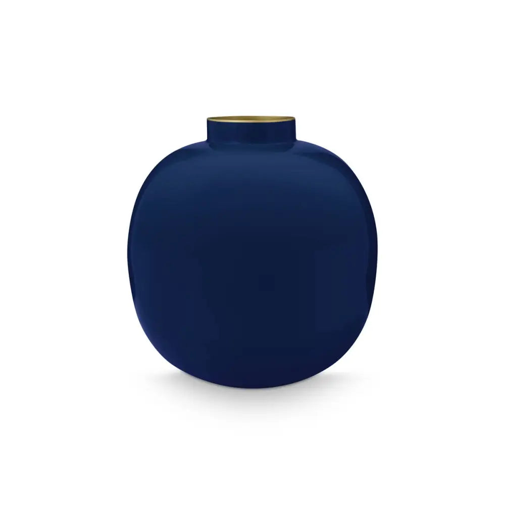 Vase Metal Blue 23cm - Pimis Living
