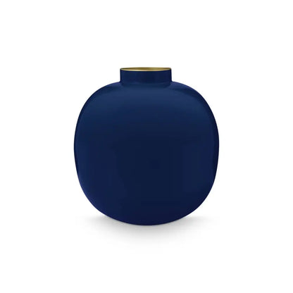Vase Metal Blue 23cm - Pimis Living
