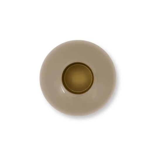 Vase Metal Khaki 32cm