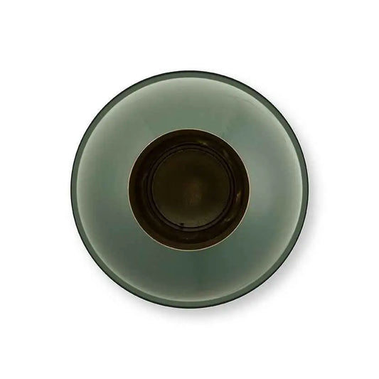 Vase Metal Medium Mid Green 24x40cm